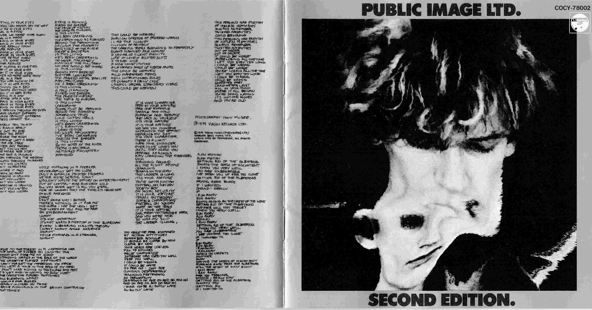 BlogRoddus Public Image Ltd Second Edition/Metal Box (UK 1979)
